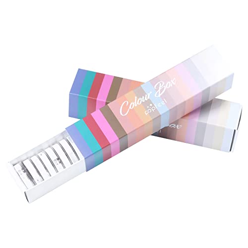 Pearlescent Pigment Powder & Neon Loose Eyeshadow - Crease Line Kit for Face & Eyes | Golden Powder for Makeup, Highlighting & Contouring | Perfect for Daily Wear, Parties & Special Occasions (A, One Size)