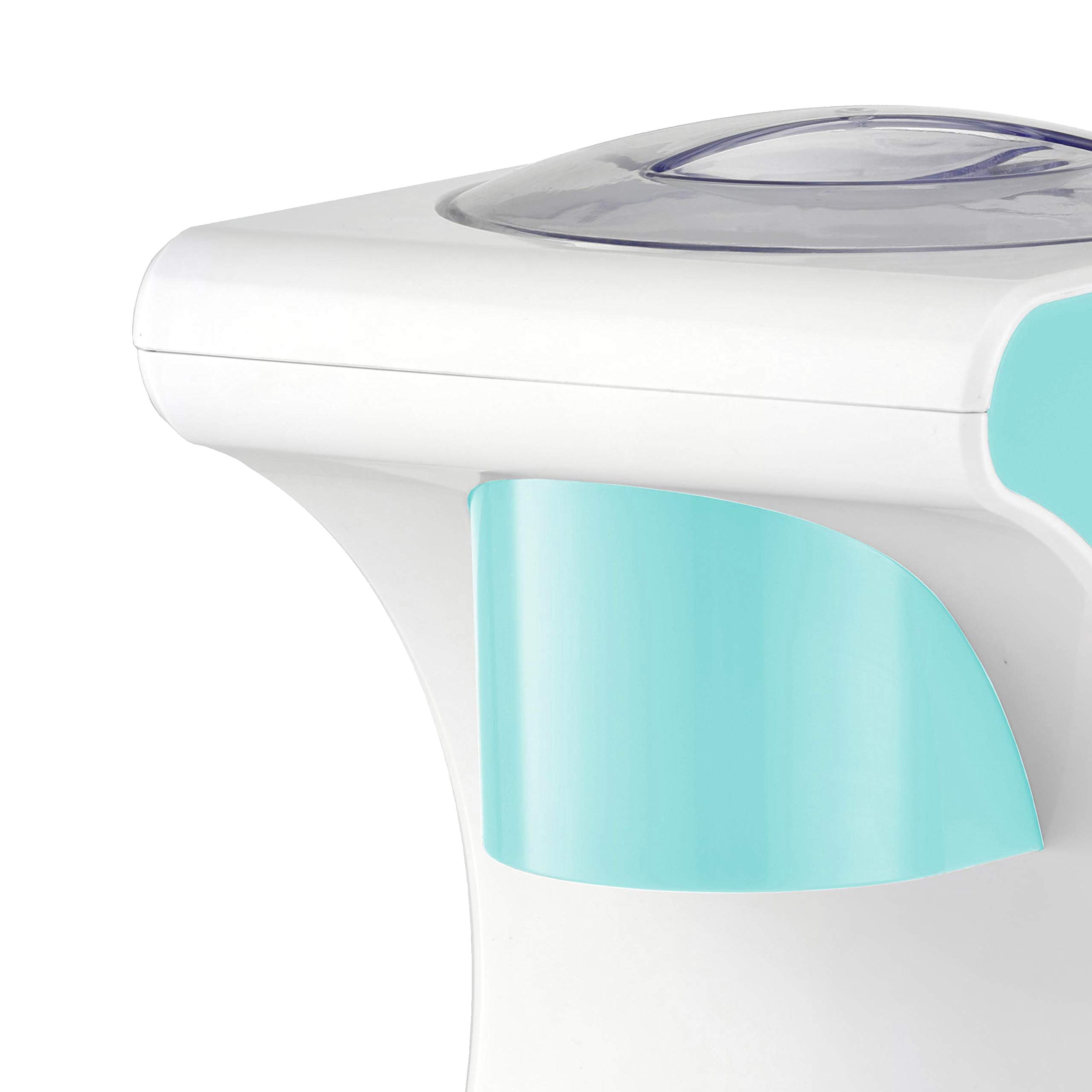 Brentwood TS-1420BL Blue Snow Cone Maker & Shaved Ice Machine - Compact Countertop Appliance for Home, Parties & Summer Treats