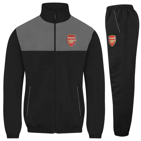 Official Arsenal FC Men's Tracksuit - Premium Football Training Suit for Fans & Players - Perfect for Match Day, Gym Workouts & Casual Wear