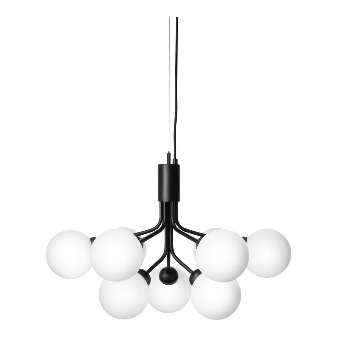 Apiales 9-Light Crystal Chandelier - Elegant Modern Ceiling Light Fixture for Dining Room, Bedroom, Living Room & Foyer Decor