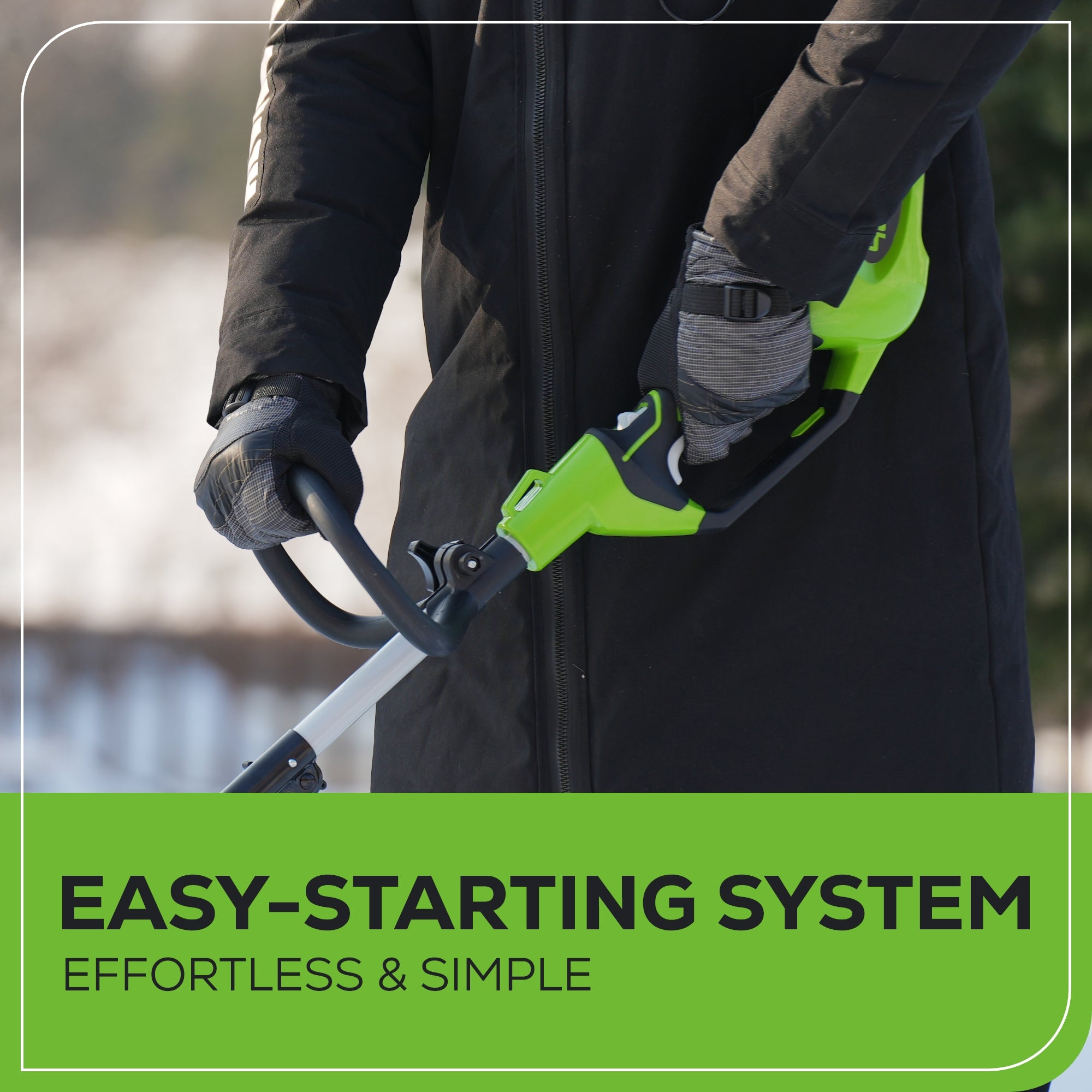 40V 12-Inch Cordless Brushless Snow Shovel (Tool Only) - Lightweight Electric Snow Removal for Driveways, Sidewalks & Deck Cleaning
