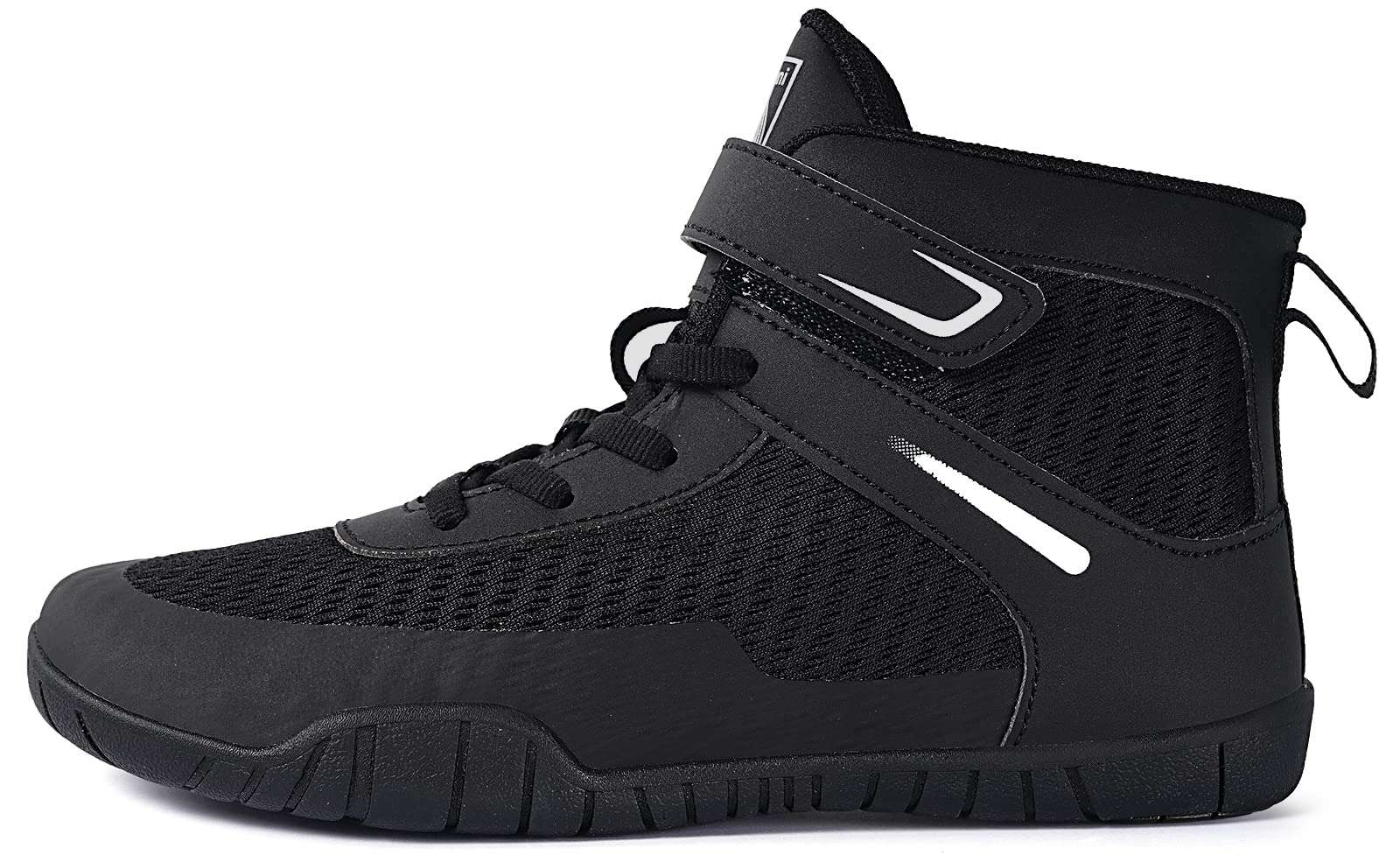 Sisttke Kids Wrestling Shoes for Boys & Girls - Lightweight Boxing & Fitness Sneakers with Zero Drop Sole - Perfect for Wrestling, Boxing, Gym Training & Martial Arts Practice