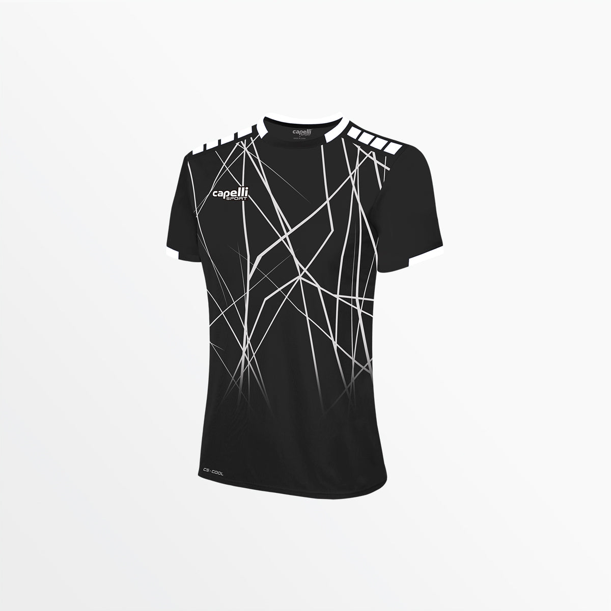 Women's CS III Geo Net Jersey - Breathable & Stylish Activewear for Running, Yoga & Gym Workouts