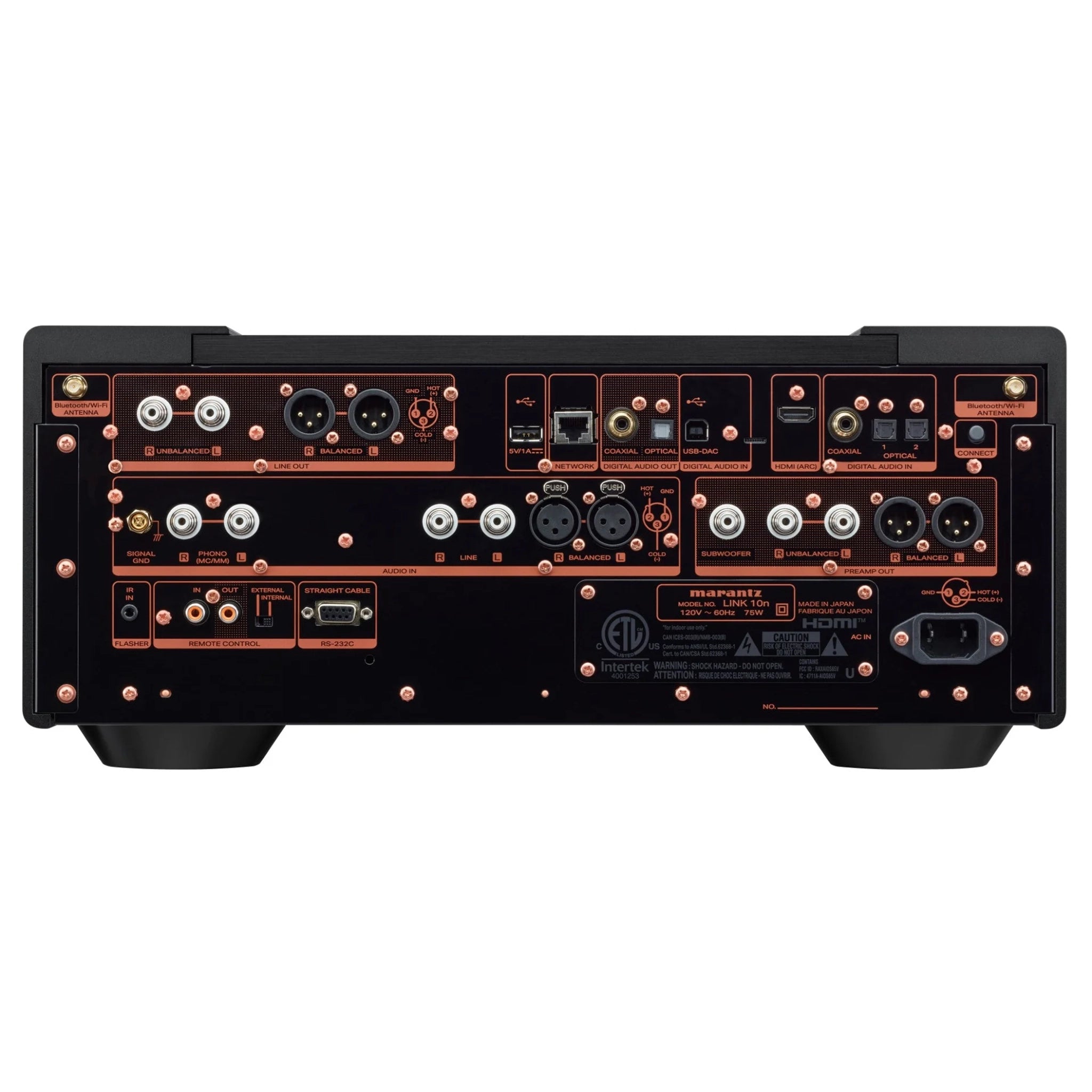 Marantz LINK 10n High-End Network Audio Player & Preamplifier - Wireless Streaming for Home Theater & Hi-Fi Systems - Perfect for Audiophiles & Music Enthusiasts