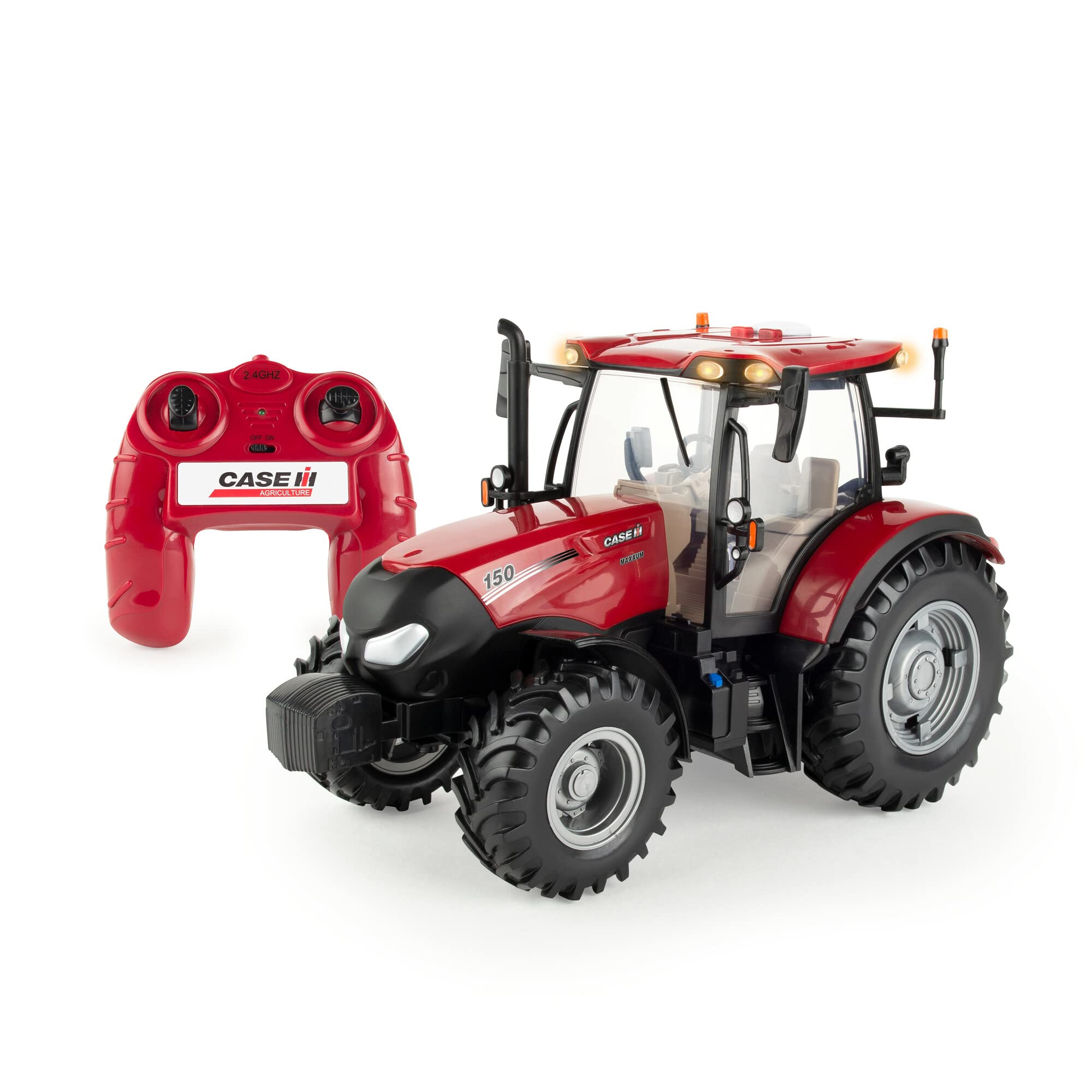 Case IH Maxxum 1/16 Scale Radio Control Tractor by ERTL - Big Farm Series (Model 47392) - Realistic Farm Toy for Collectors & Kids, Perfect for Farming Simulation Play & Display