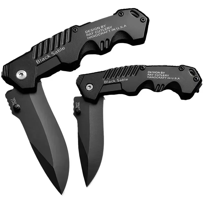 Premium EDC Stainless Steel Folding Knife - Ultra Sharp Tactical Pocket Knife for Camping, Hiking & Survival | Outdoor Gear & Everyday Carry Essentials