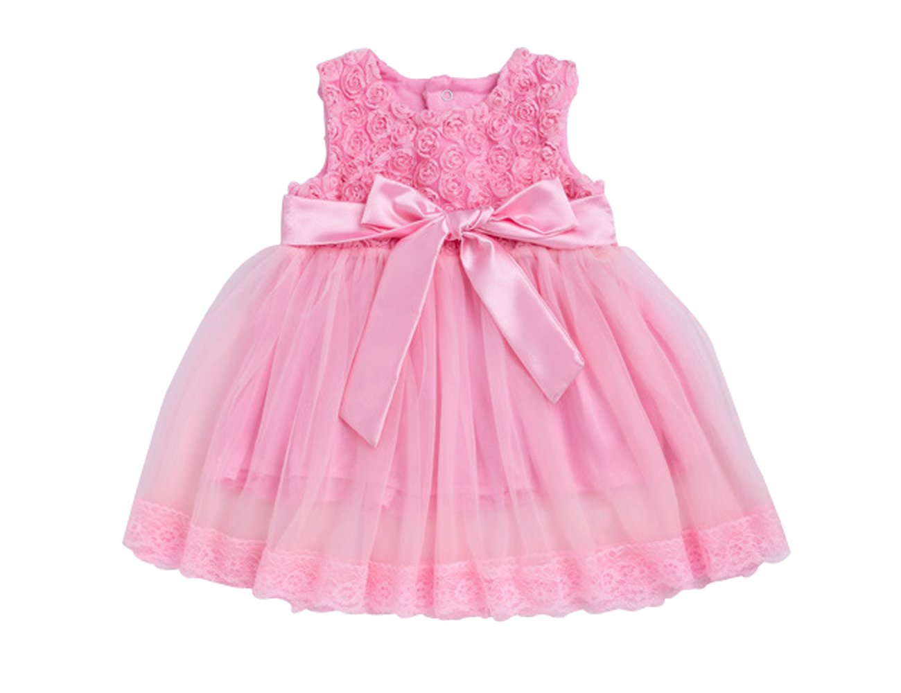Girls' Floral Sleeveless Summer Dress for Toddlers & Kids - Perfect for Beach, Party & Outdoor Play