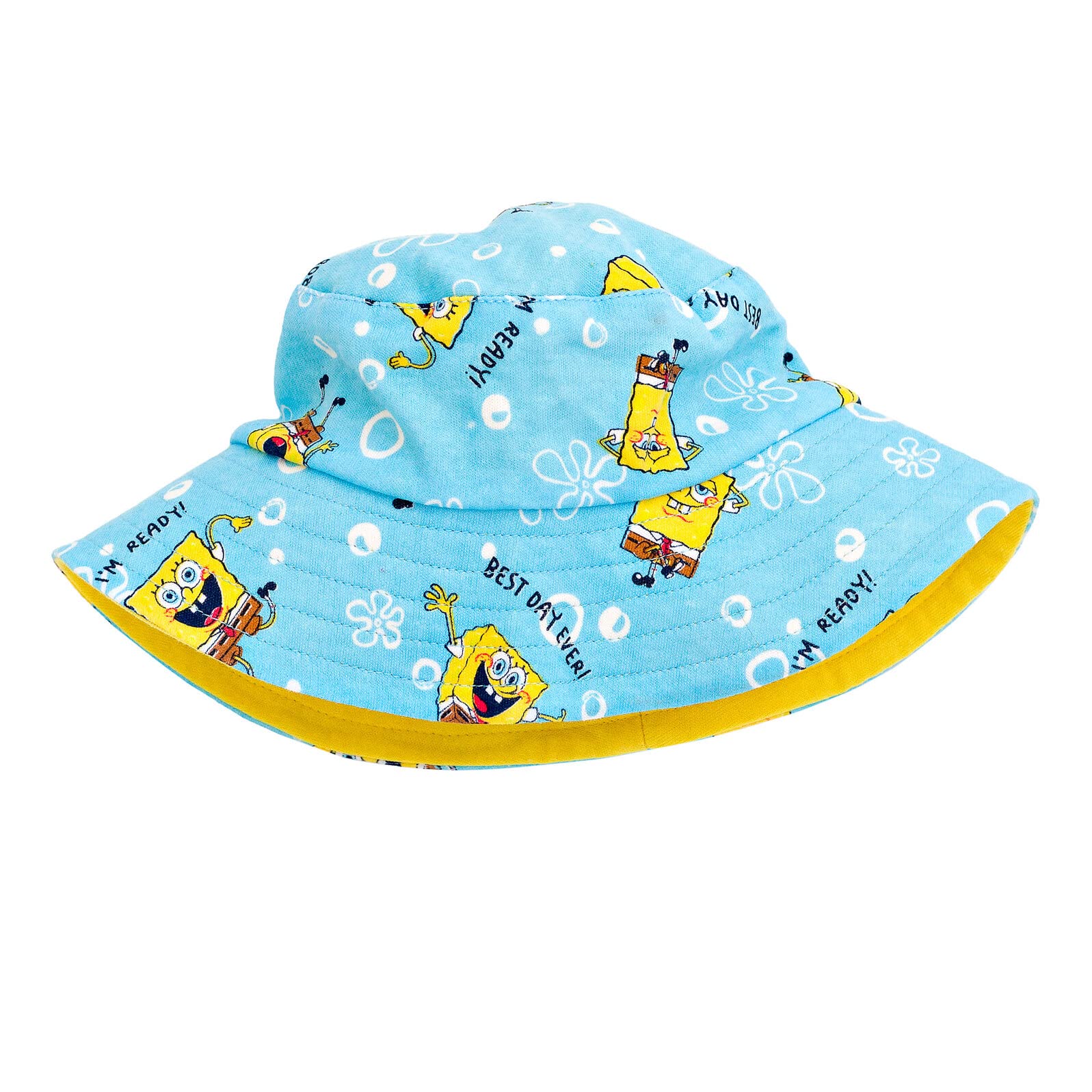SpongeBob SquarePants Baby Romper and Hat Set - Cute Cartoon Outfit for Newborn to 12 Months Infant - Perfect for Birthday, Photo Shoots & Family Gatherings