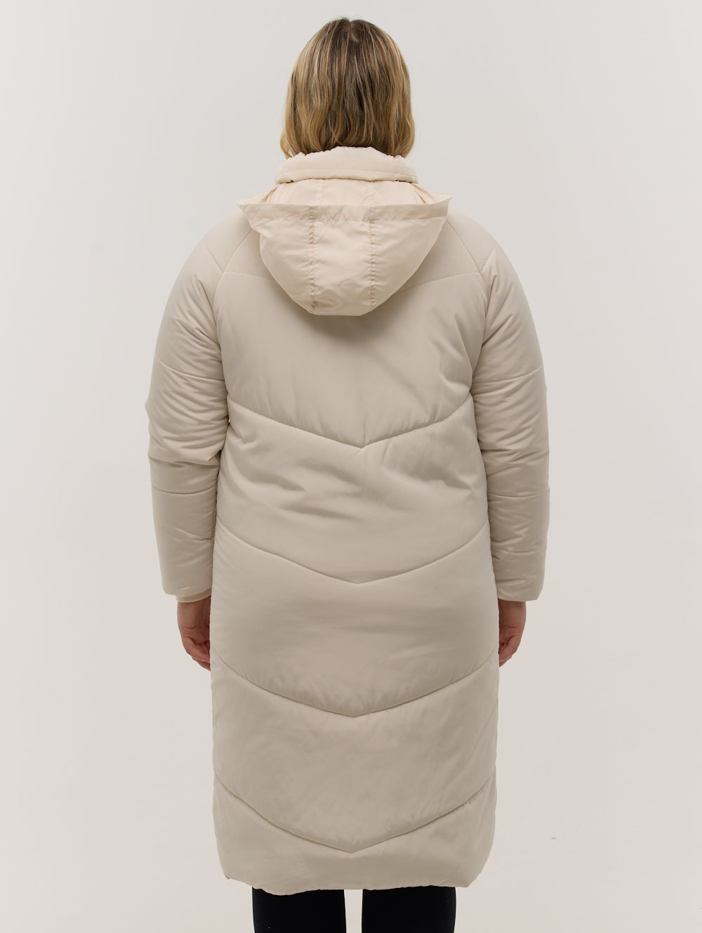 Tianae Quilted Midi Parka Jacket for Women - Lightweight Winter Coat with Hood, Water-Resistant Outerwear - Perfect for Casual Outings, Commuting & Cold Weather Fashion