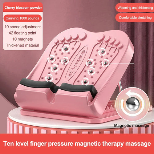 Premium Sports Calf Stretching Board - Adjustable Foot Stretcher for Runners, Dancers & Athletes - Portable Calf Massager for Pain Relief & Flexibility Training - Perfect for Home Gym, Yoga Studio & Physical Therapy
