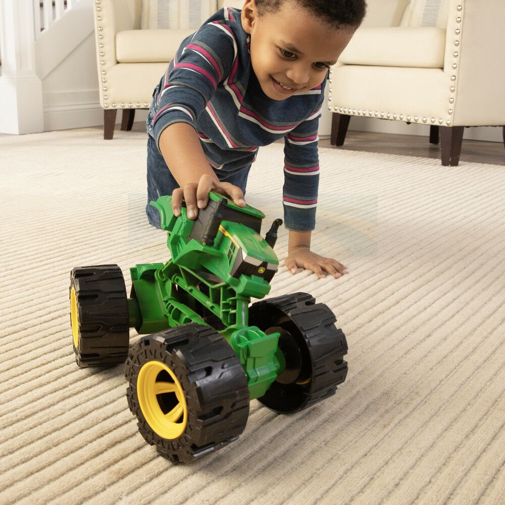 John Deere Monster Treads All-Terrain Tractor Toy (25cm/10