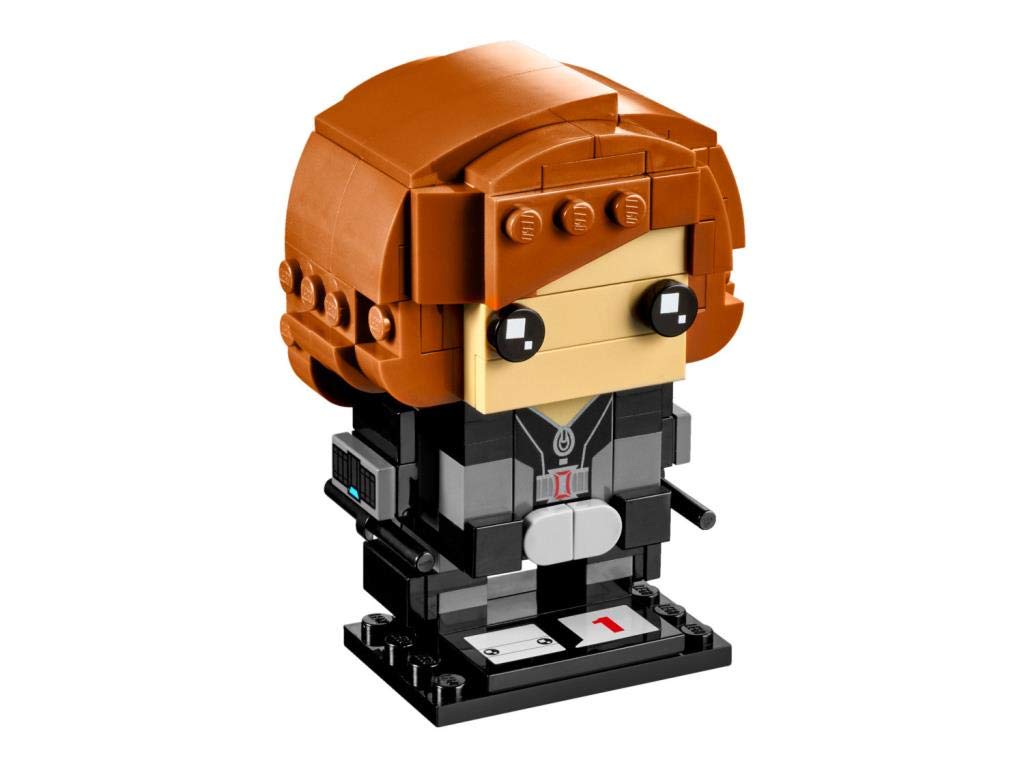 LEGO BrickHeadz Black Widow 41591 Building Kit - Avengers Superhero Collectible Toy for Kids & Adults - Perfect for Display, Gifts & Marvel Fans