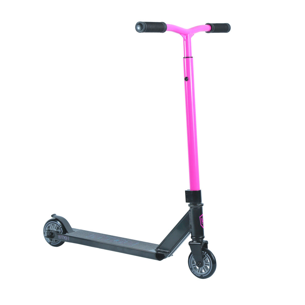 Grit Atom Kids Stunt Scooter - Lightweight Aluminum Scooter for Boys & Girls Ages 5-12 - Perfect for Tricks, Stunts & Outdoor Play at Parks, Skateparks & Neighborhoods