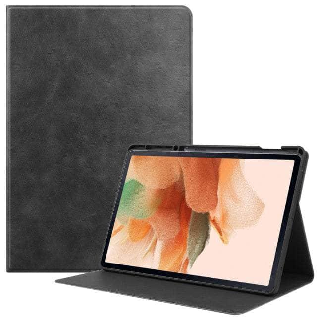 Premium Smart Tab S8 Plus X800 Magnetic Leather Case - Ultra Slim Protective Cover with Auto Sleep/Wake for Samsung Galaxy Tab S8 Plus | Perfect for Work, Travel & Home Use