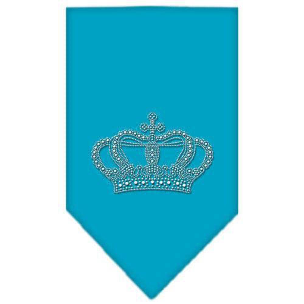 Lime Green Rhinestone Crown Dog Bandana - Perfect for Pet Parties