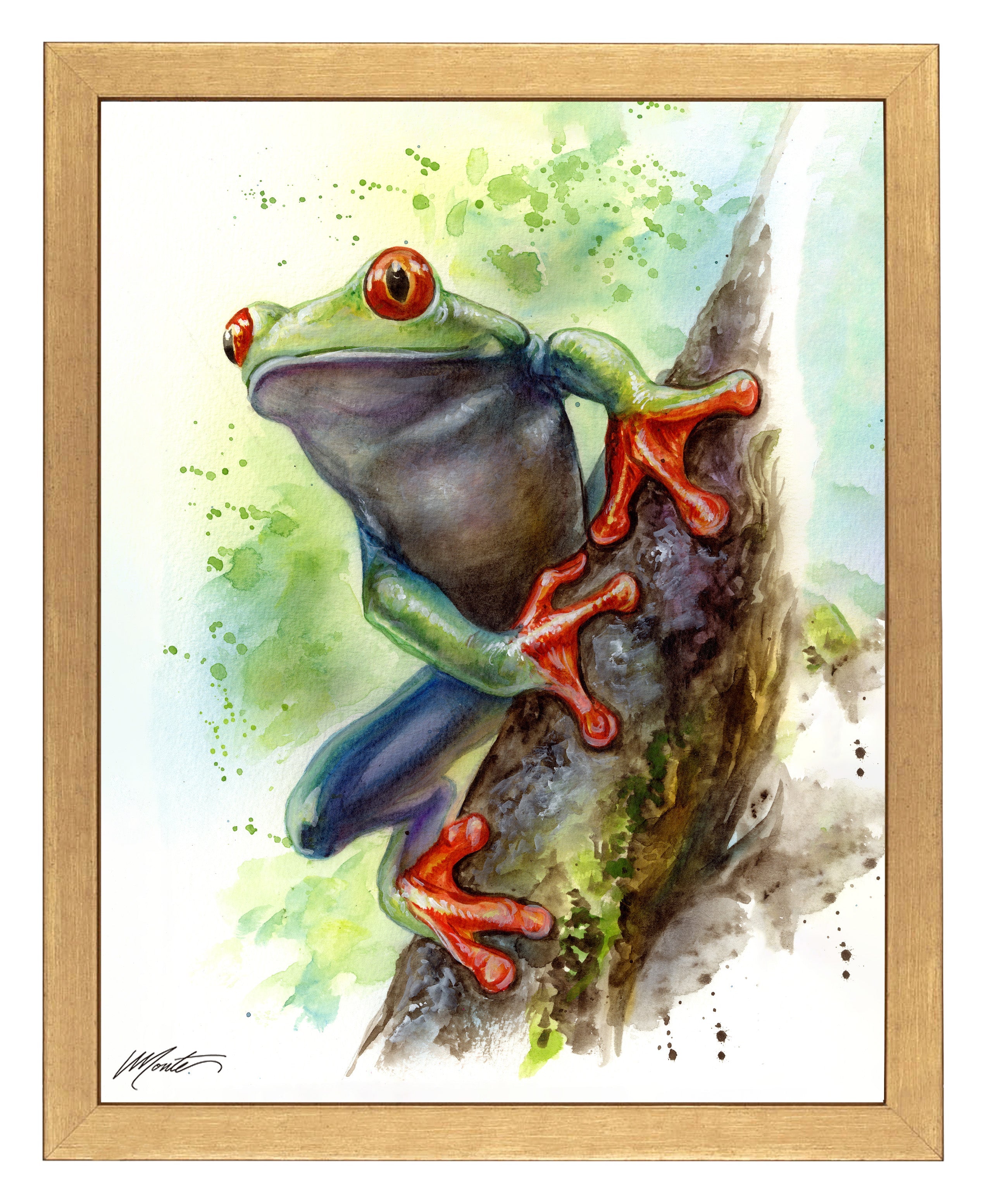 Just Hanging Around Art Prints - Premium Wall Decor for Living Room, Bedroom & Office - Modern Canvas Paintings for Home & Gift