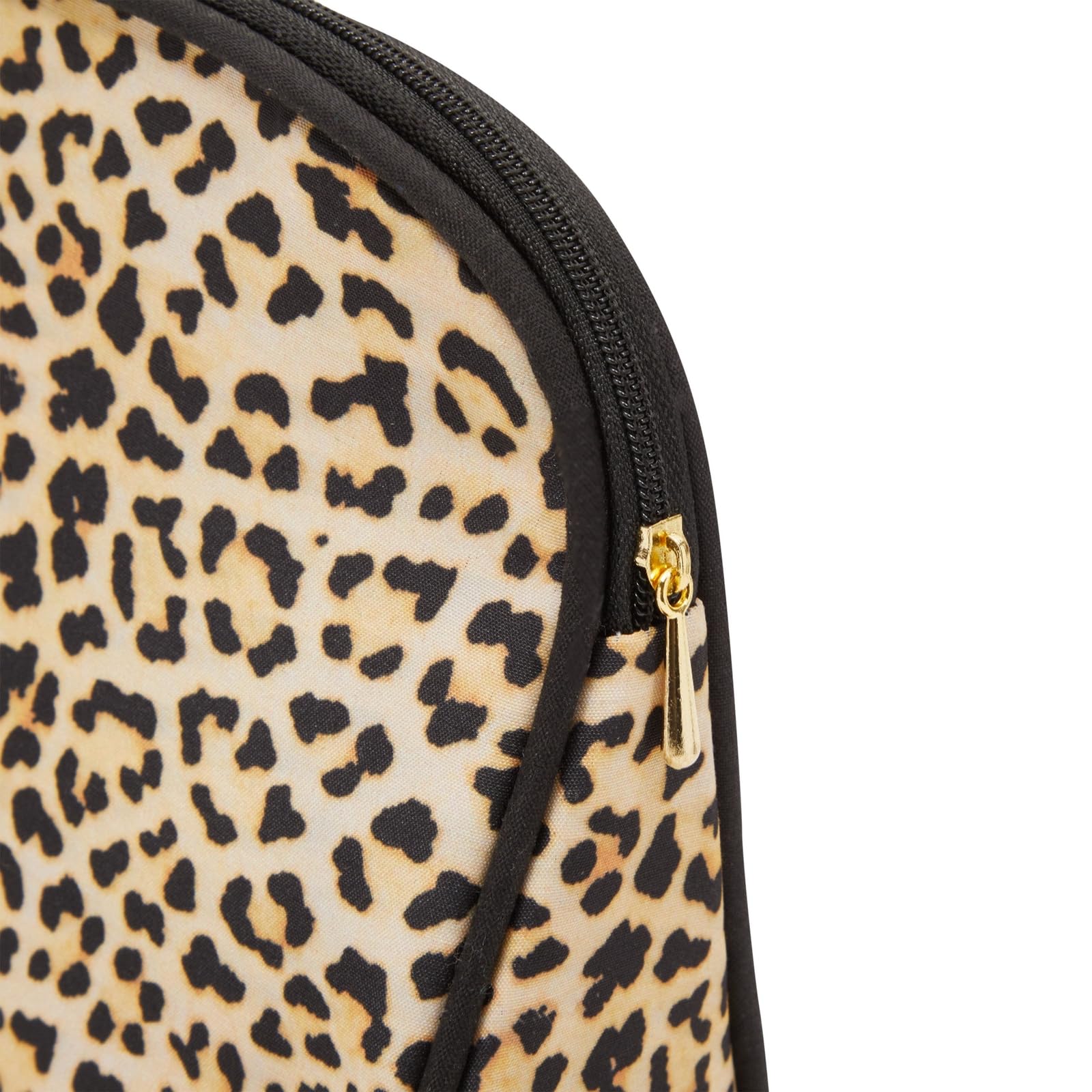 3-Piece Leopard Print Makeup Bags Set for Women - Waterproof Cosmetic Travel Pouch & Toiletry Organizer - Perfect for Travel, Gym, and Daily Essentials Storage