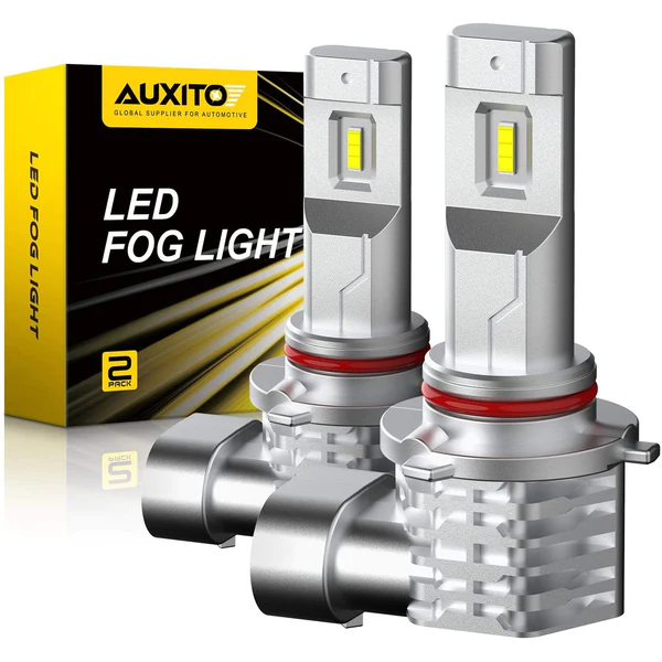 2004-2024 Ford F150 LED Fog Light Bulbs H10/9145 3000K Yellow - High Visibility for Night Driving & Off-Road Adventures