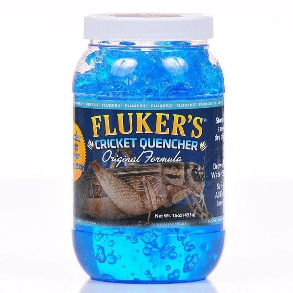 Fluker's Original Formula Cricket Quencher - Hydration Gel for Live Crickets, Reptile & Amphibian Food Supplement - Ideal for Feeding Bearded Dragons, Frogs & Lizards