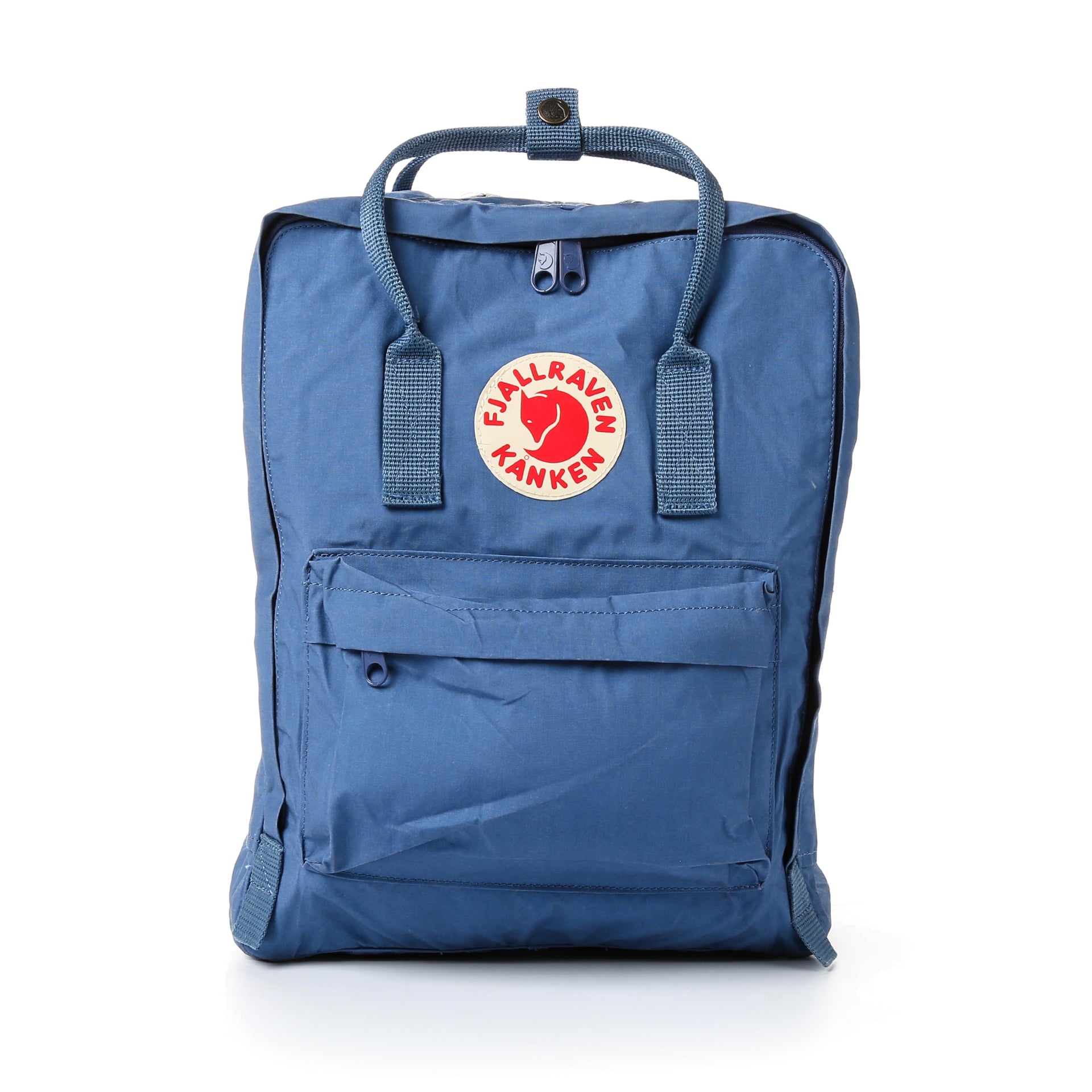 Fjallraven Kanken Backpack - Lightweight & Durable Daypack for School, Travel & Hiking | Water-Resistant Blue Ridge Color | Perfect for Students, Commuters & Outdoor Adventures