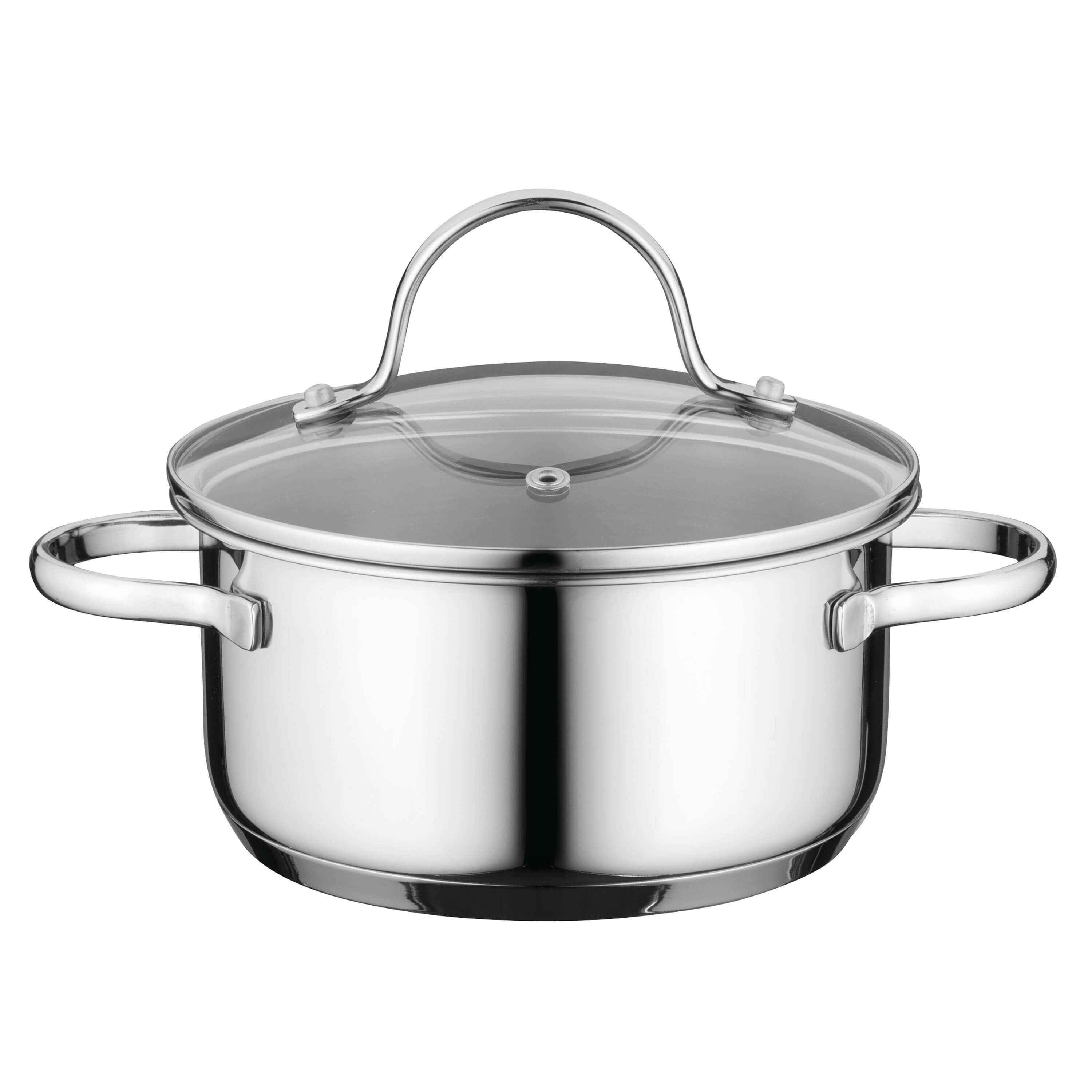 BergHOFF Essentials Comfort 12-Piece 18/10 Stainless Steel Cookware Set - Nonstick Pots and Pans for Induction Cooking, Perfect for Home Kitchen & Professional Chefs