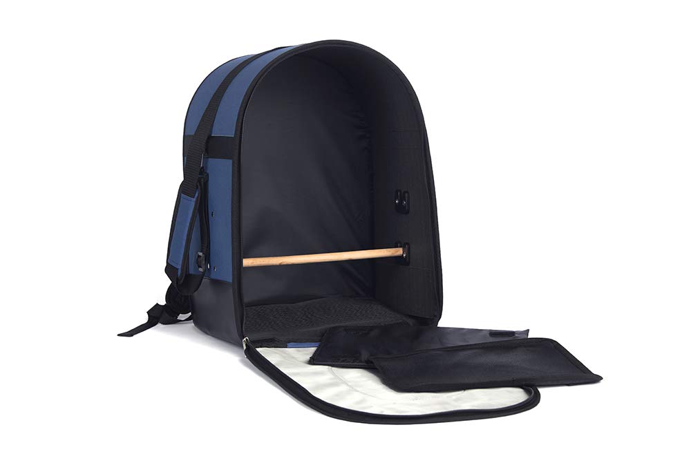 Best Backpack Bird Travel Carrier - Lightweight & Airline Approved Pet Carrier for Small Birds - Perfect for Air Travel, Hiking & Outdoor Adventures