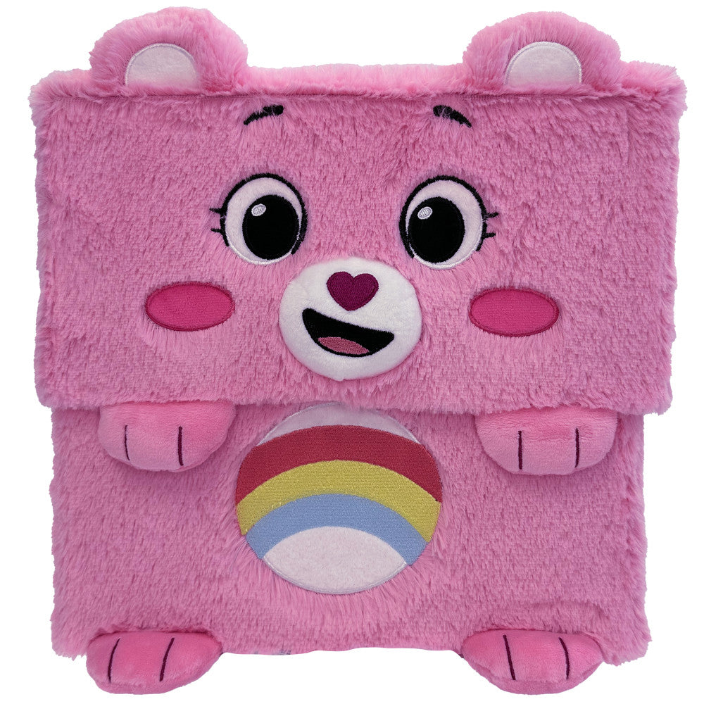 Care Bears Cheer Bear 10-Inch Pink Storage Bin - Kids' Room Organization, Toy Storage, and Playroom Decor
