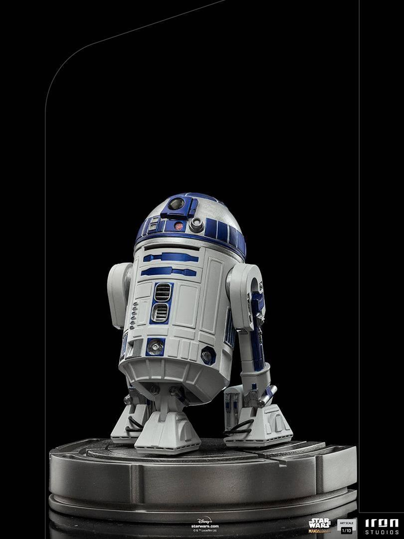 Iron Studios The Mandalorian R2-D2 BDS Art Scale 1/10 Statue - Premium Collectible for Star Wars Fans & Home Display