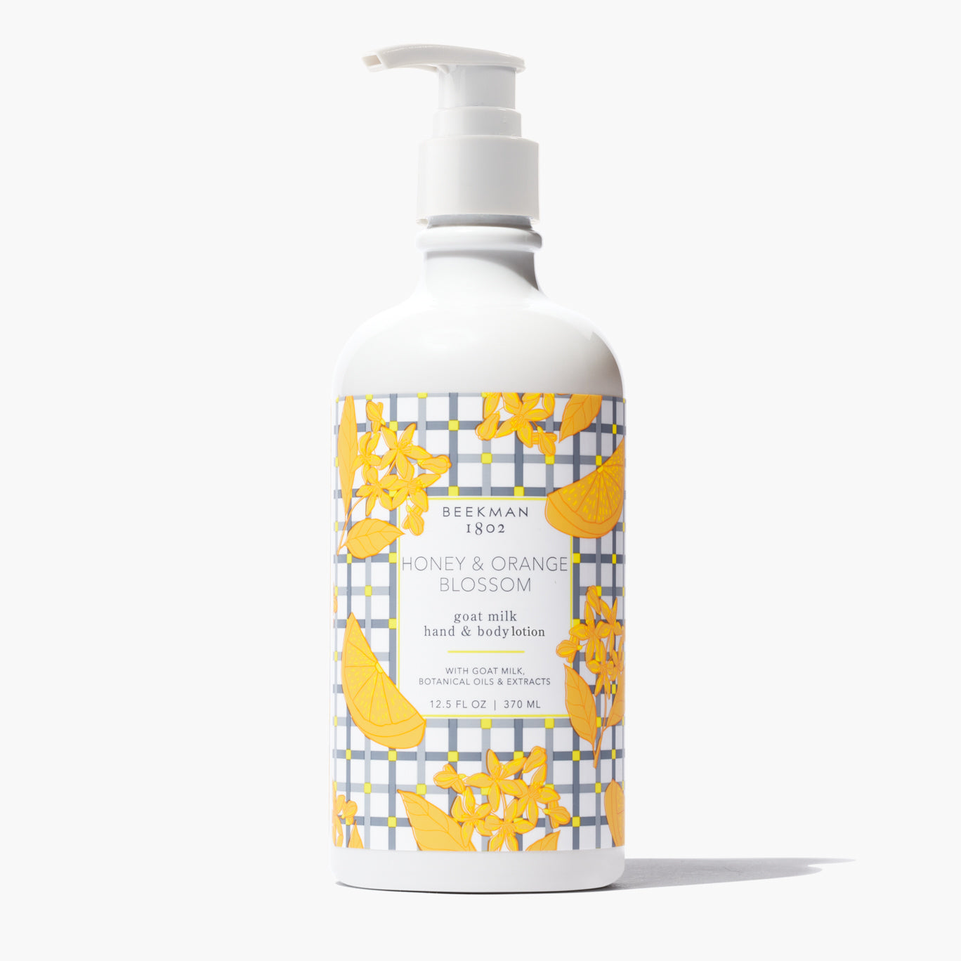 Organic Honey & Orange Blossom Goat Milk Lotion for Dry Skin - Moisturizing Body Lotion for Women & Men - Perfect for Daily Hydration & Sensitive Skin Care