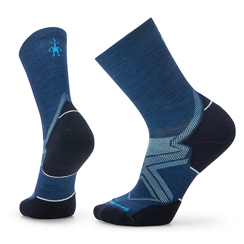 Cold Weather Thermal Cushion Crew Socks for Men & Women - Alpine Blue (B25) | Warm Winter Hiking, Skiing & Outdoor Activities Socks