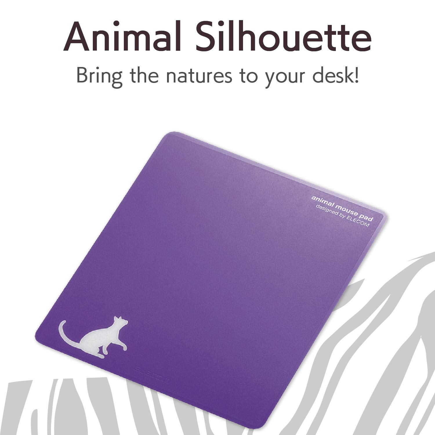 ELECOM Cute Cat Design Mouse Pad - Soft Non-Slip Gaming Mousepad for PC, Laptop & Office Use - Perfect for Work, Gaming & Home Computer Setup