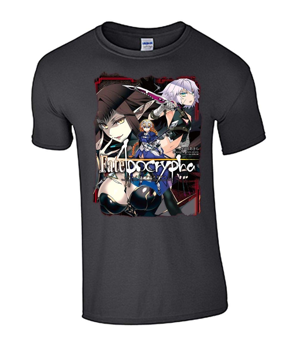 Burai Outlet Fate/Apocrypha Anime Graphic Unisex T-Shirt | Casual Cosplay & Anime Convention Wear