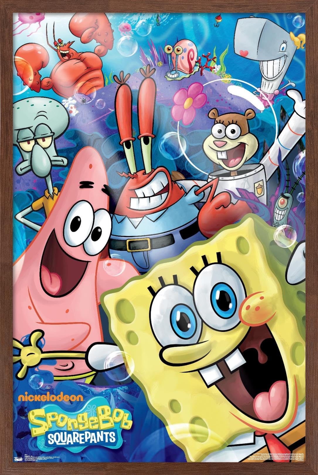 Trends International Nickelodeon SpongeBob SquarePants Joy Wall Poster - 22.375