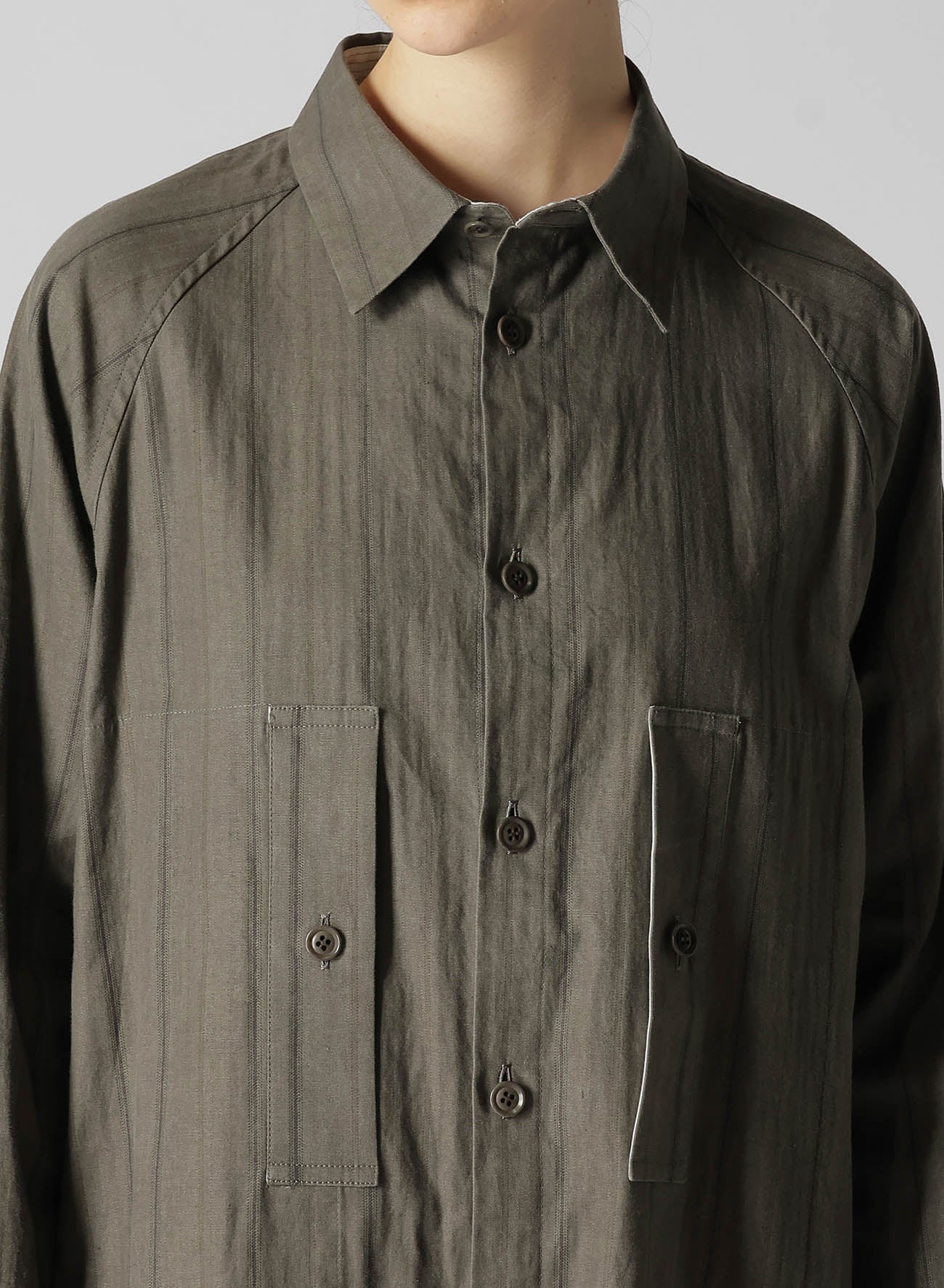 Stylish Cotton Stripe Ink Dyed Chest Pocket Dress for Women - Perfect for Casual Outings, Office Wear & Summer Fashion