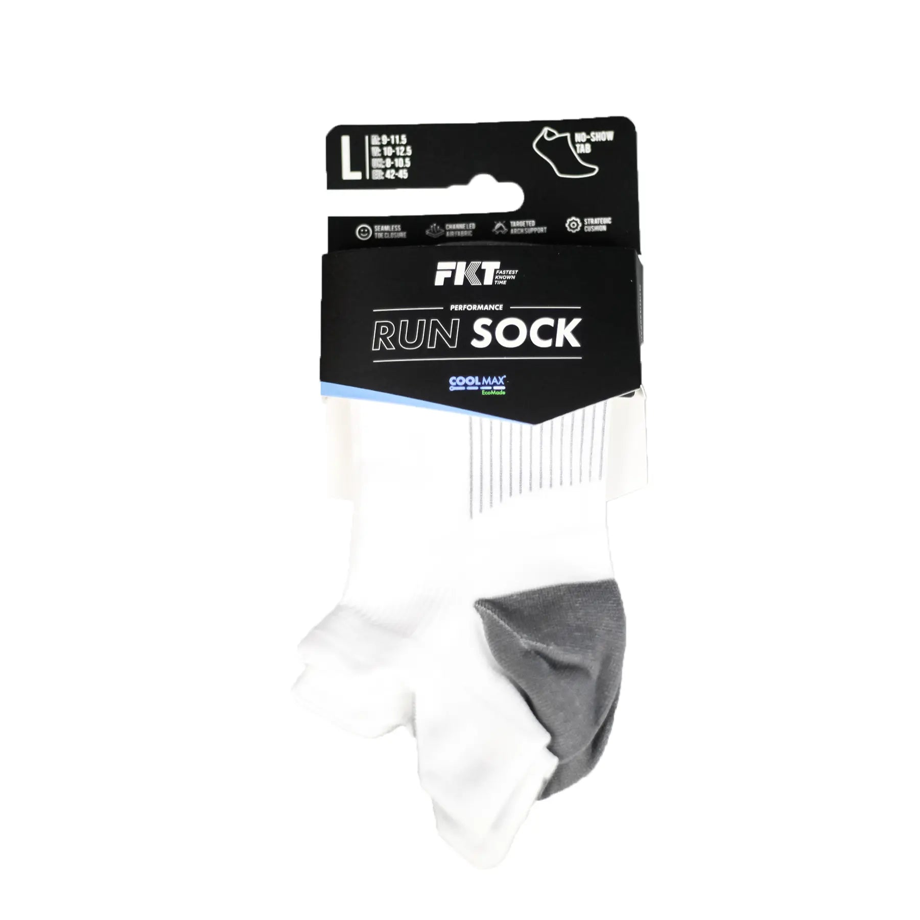 FKT No Show Running Socks for Men & Women - Breathable Anti-Slip Athletic Socks for Jogging, Gym, Workout & Everyday Wear
