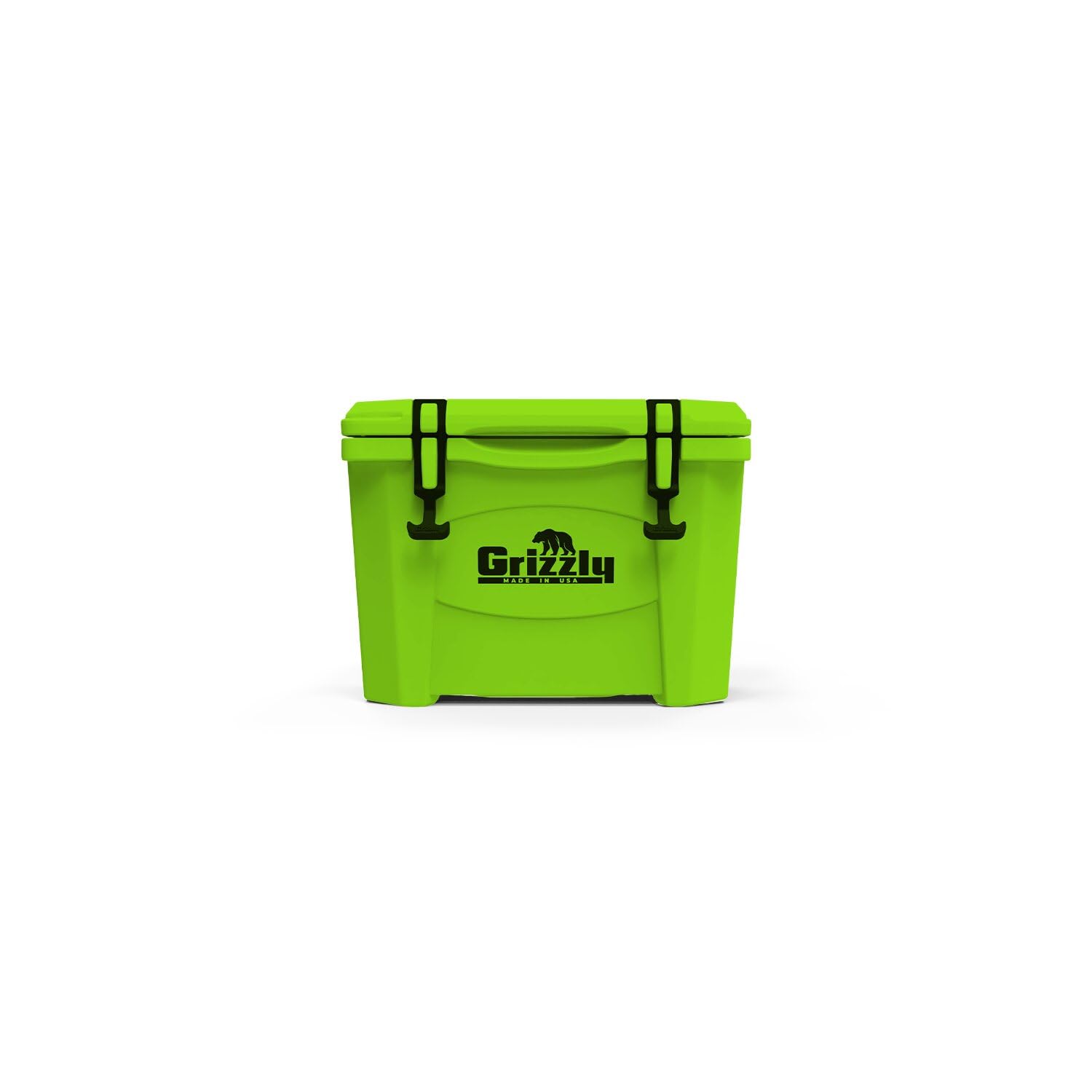 Grizzly 15 Quart Cooler - Durable Rotomolded Insulated Ice Chest for Outdoor Adventures | Made in USA | Lifetime Warranty | Perfect for Beach, Boat, Camping, Fishing & Hunting | G15 Cooler