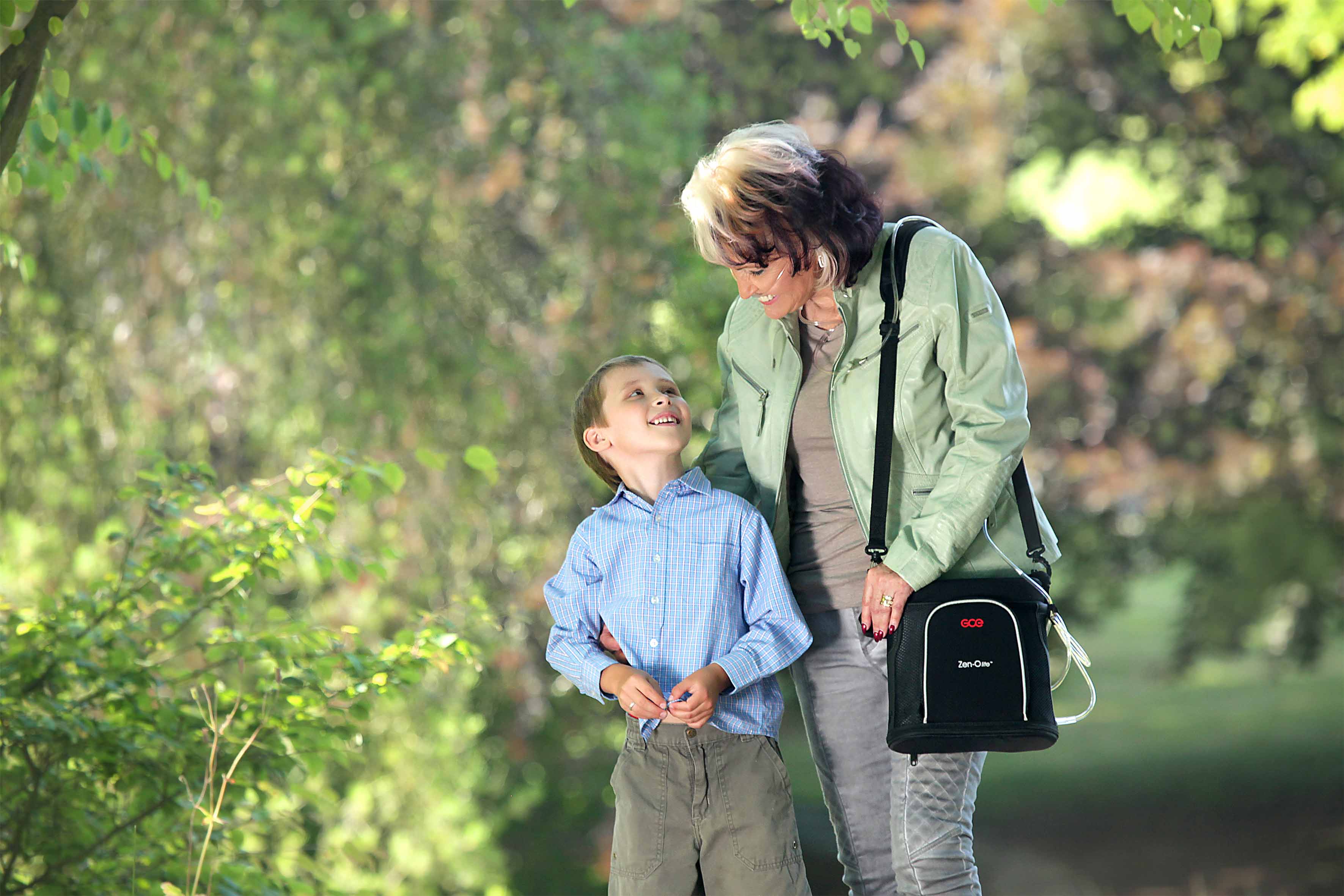 Zen o Lite Portable Oxygen Concentrator - Lightweight & Quiet for Travel, Home Use | FDA Approved | Perfect for COPD, Sleep Apnea & Active Lifestyles
