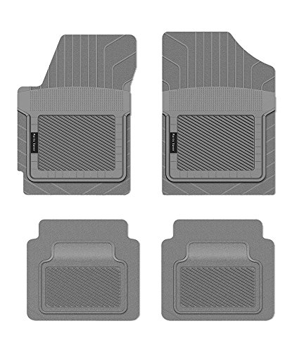 Premium Custom Fit All-Weather Floor Mats for 2016 Porsche Panamera - Heavy Duty Front & Rear Seat Protection (4PC, Grey) | Perfect for Winter Snow, Rain & Mud Protection