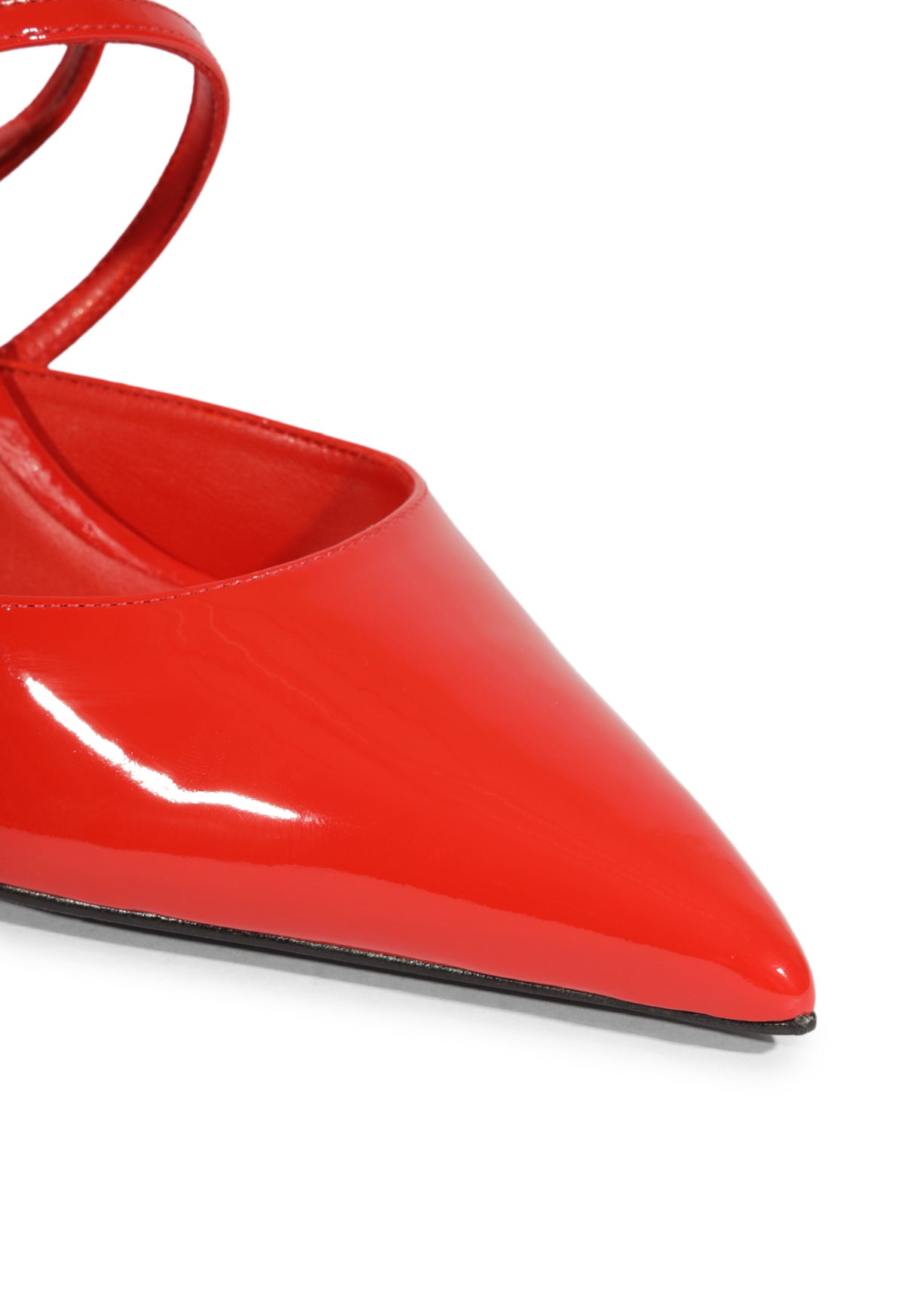 Annie Patent Leather Pump Shoes - R25 Mid Heel Height 2.5