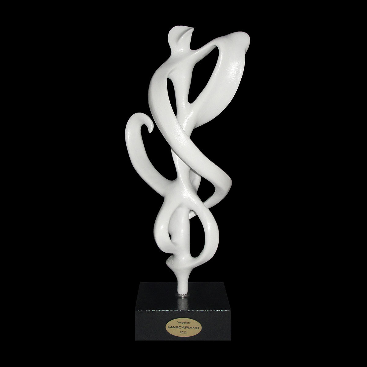 Angelica Aluminum Sculpture - Handcrafted Polymeric Art Piece for Home & Office Decor | Perfect for Living Room, Garden, or Gift