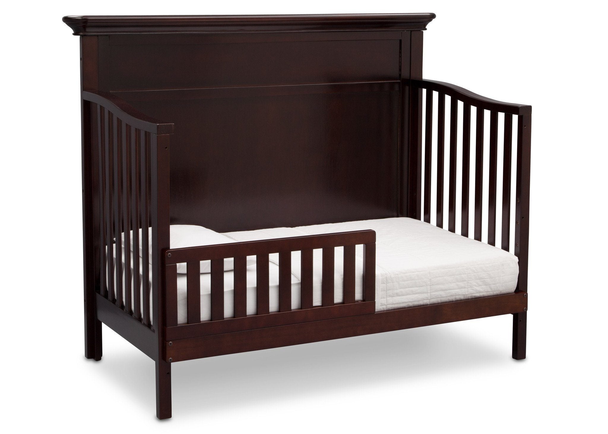Fairmount 4-in-1 Convertible Baby Crib - Toddler Bed, Daybed & Full-Size Bed - Safe & Stylish Nursery Furniture for Newborns to Teens - Perfect for Bedrooms, Daycare & Guest Rooms