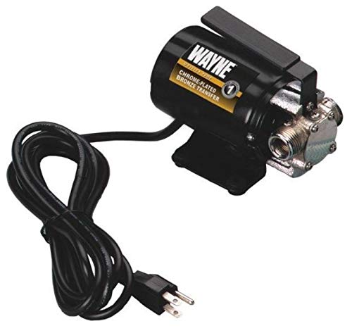WAYNE PC2 Portable Transfer Water Pump with Suction Hose & Attachments - 3/4