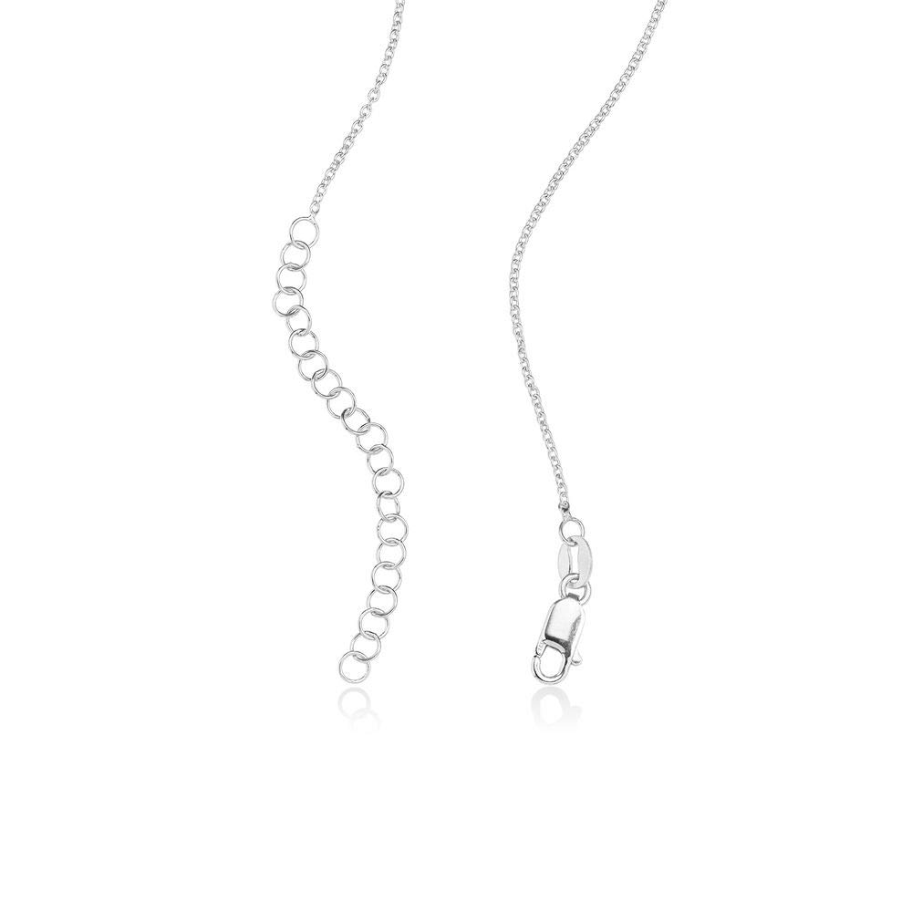 Personalized Russian Ring Round Circle Necklace with 4 Interlocking Rings - Custom Engraved Family Pendant Jewelry - Unique Gift for Women, Mom, Wife - Perfect for Mother's Day, Anniversary, Birthday - Elegant Everyday Wear & Special Occasions