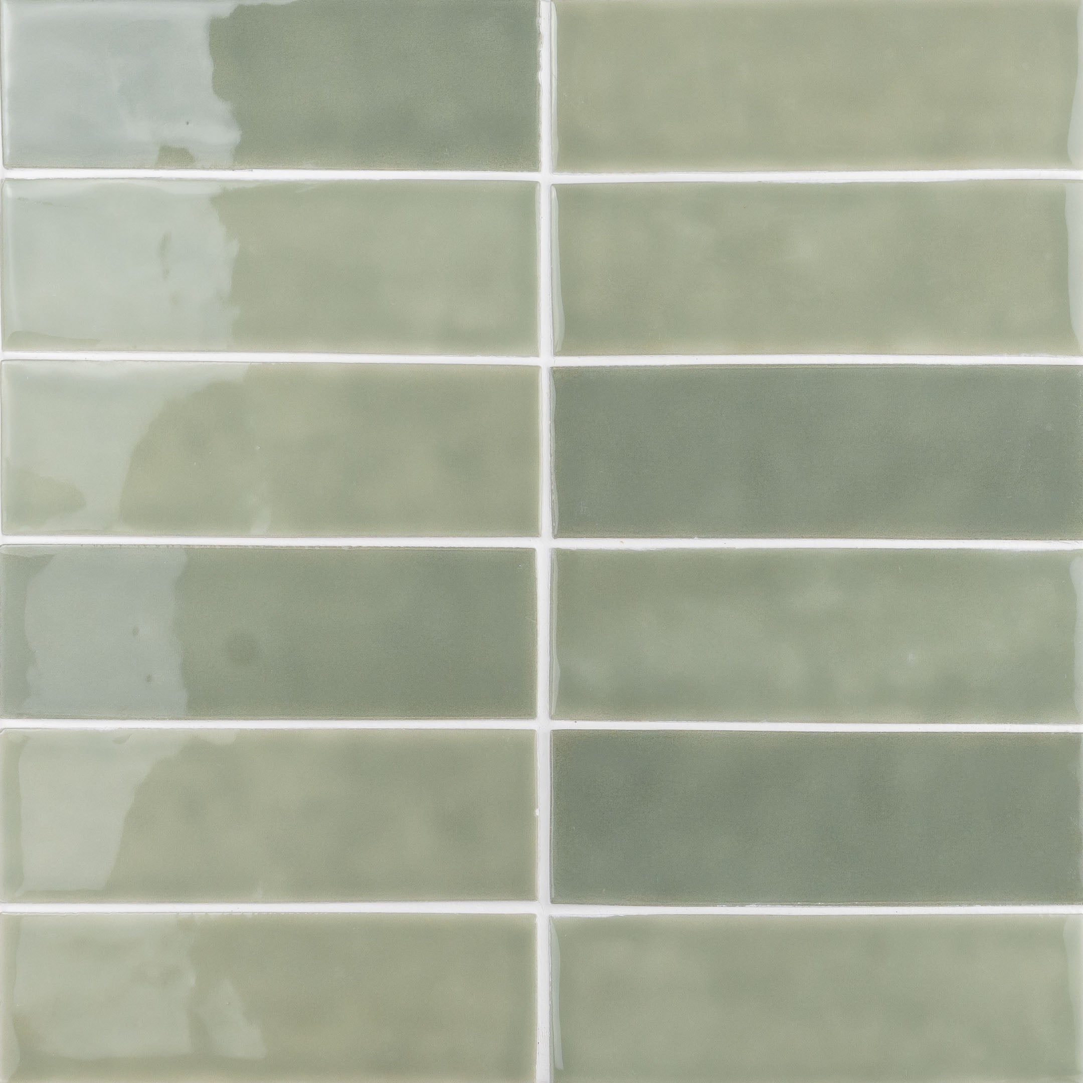 Premium City Stone 2x6 Zellige Subway Wall Tile - Handcrafted Moroccan Style Ceramic Tiles for Kitchen Backsplash, Bathroom & Shower Walls - Waterproof & Easy to Clean