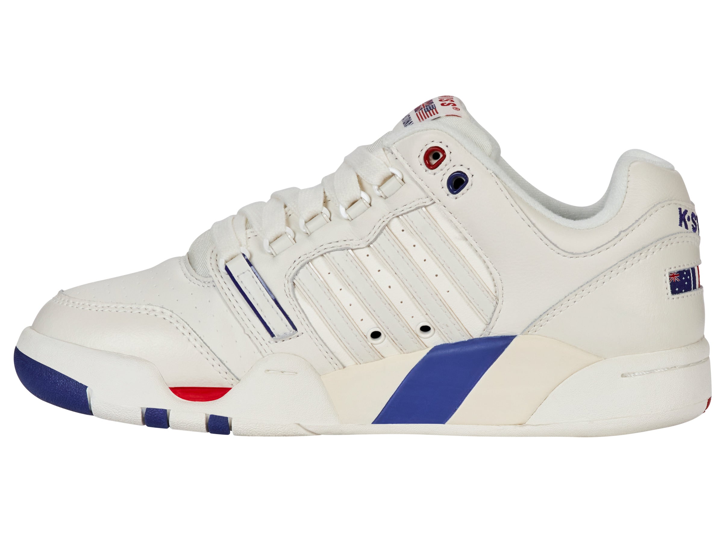 94440 124 M | SI 18 INTERNATIONAL C | BRILLIANT WHITE/CLASSIC BLUE/RED - Perfect for Sports, Casual Wear & Everyday Fashion