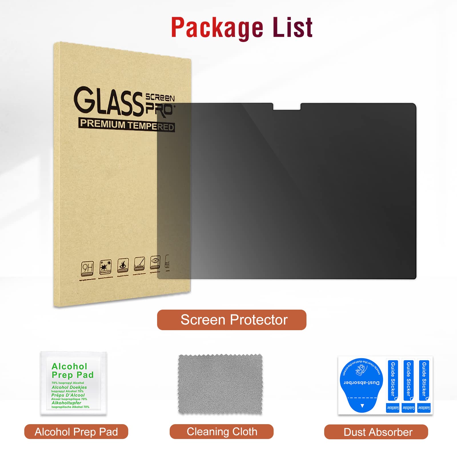 ProCase Anti-Spy Privacy Screen Protector for MacBook Pro 16.2