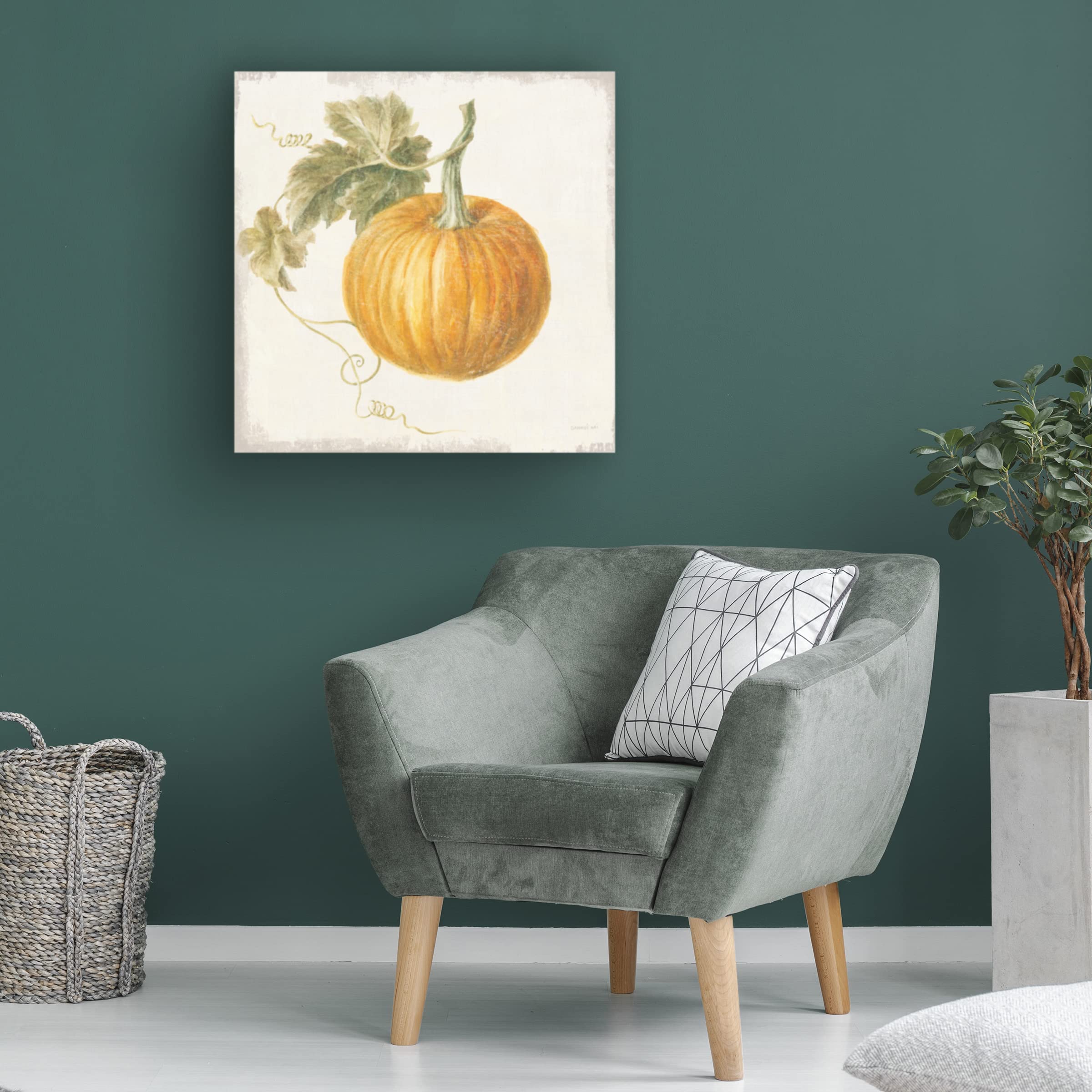 Danhui Nai 'Floursack Autumn VI' Canvas Wall Art Print - Modern Home Decor for Living Room, Bedroom & Office - Trademark Fine Art Collection