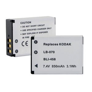 Kodak LB 070 Replacement Battery for Digital Cameras - High Capacity Li-ion Power Pack - Perfect for Travel Photography & Outdoor Adventures