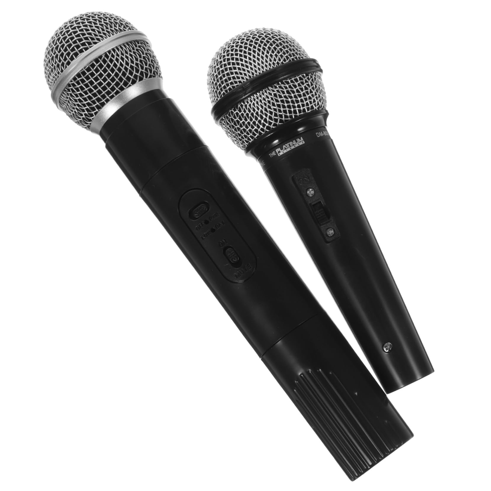 8-Piece Pretend Play Microphone Toy Set for Kids - Karaoke Microphone Accessories, Cosplay Dummy Mic for Children's Singing & Role Play | Perfect for Birthday Gifts, Party Favors & Stage Performances
