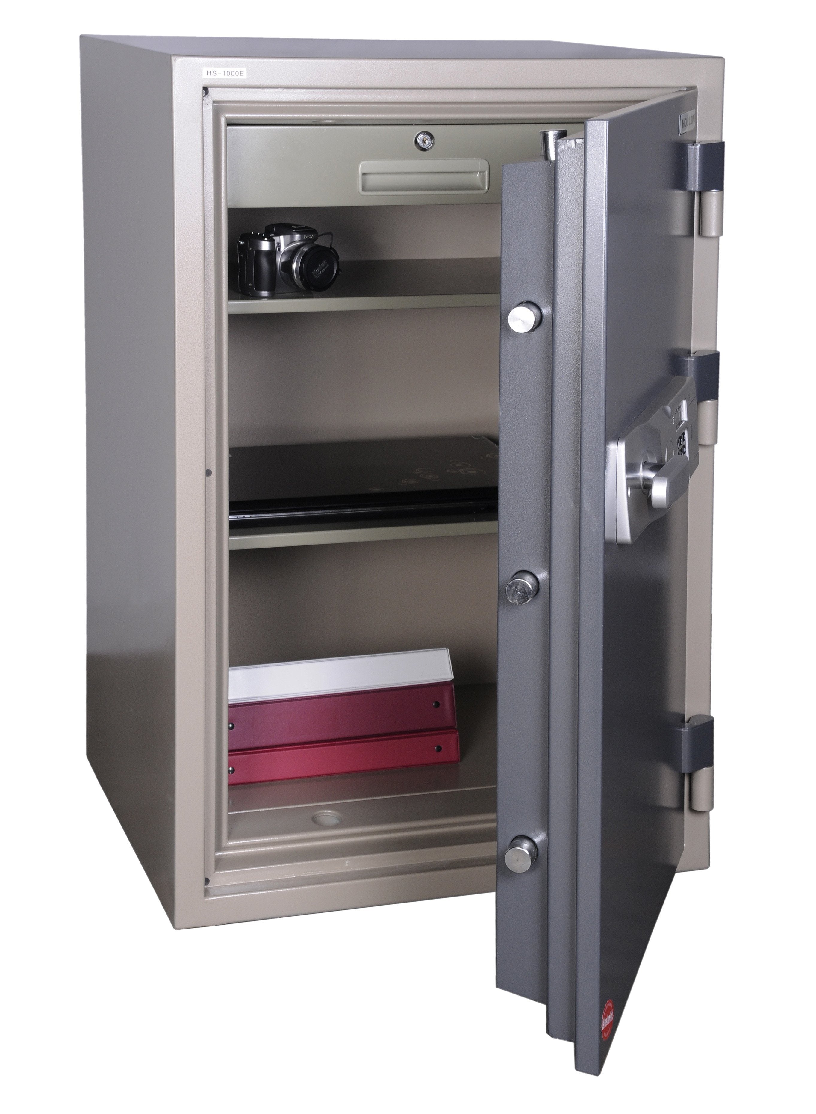 2 Hour Fireproof Office Safe HS 1000E - Document & Cash Protection for Home, Business & Emergency Use